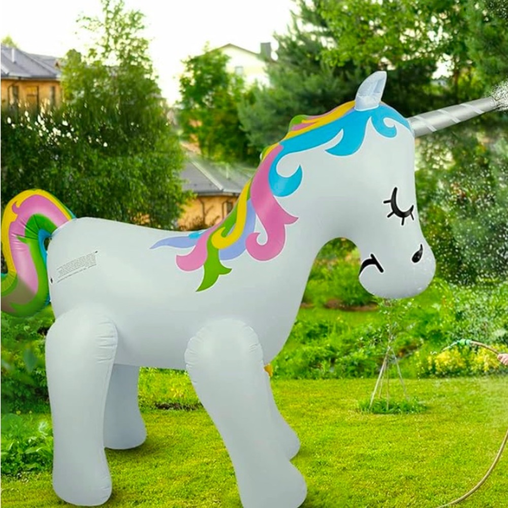 Backyard fun Unicorn Sprinkler
